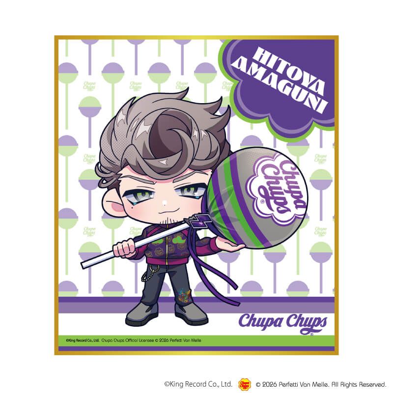 ミニ色紙「ヒプノシスマイク-Division Rap Battle-×チュッパチャプス」02/コンプリートセット(全9種)(ミニキャライラスト)