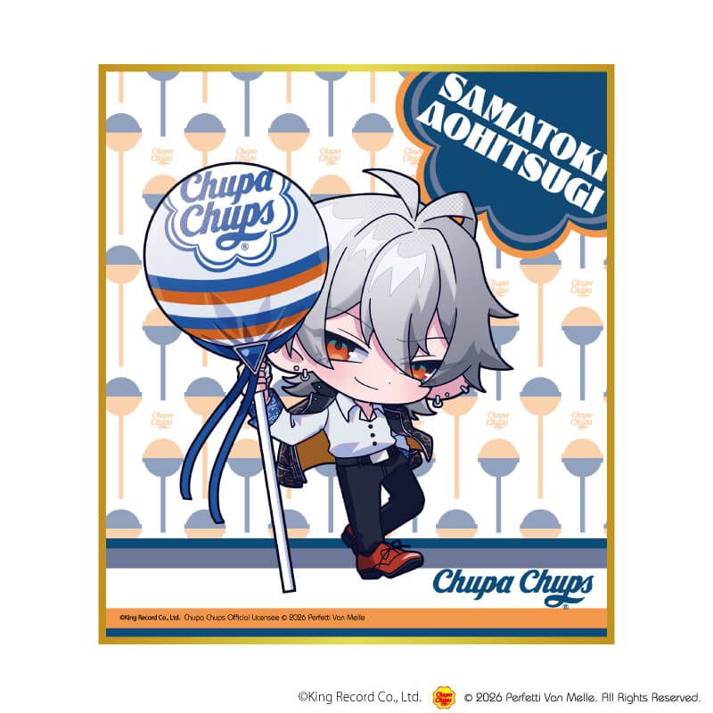 ミニ色紙「ヒプノシスマイク-Division Rap Battle-×チュッパチャプス」01/コンプリートセット(全9種)(ミニキャライラスト)