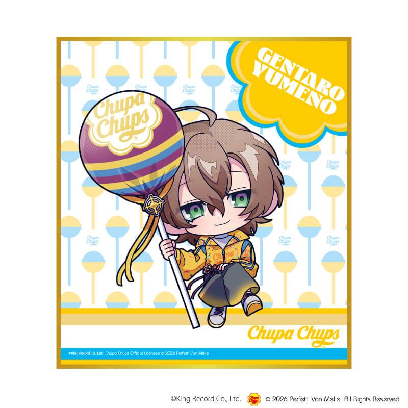 ミニ色紙「ヒプノシスマイク-Division Rap Battle-×チュッパチャプス」01/コンプリートセット(全9種)(ミニキャライラスト)