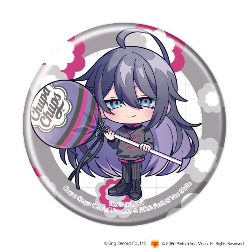 缶バッジ「ヒプノシスマイク-Division Rap Battle-×チュッパチャプス」02/コンプリートセット(全9種)(ミニキャライラスト)