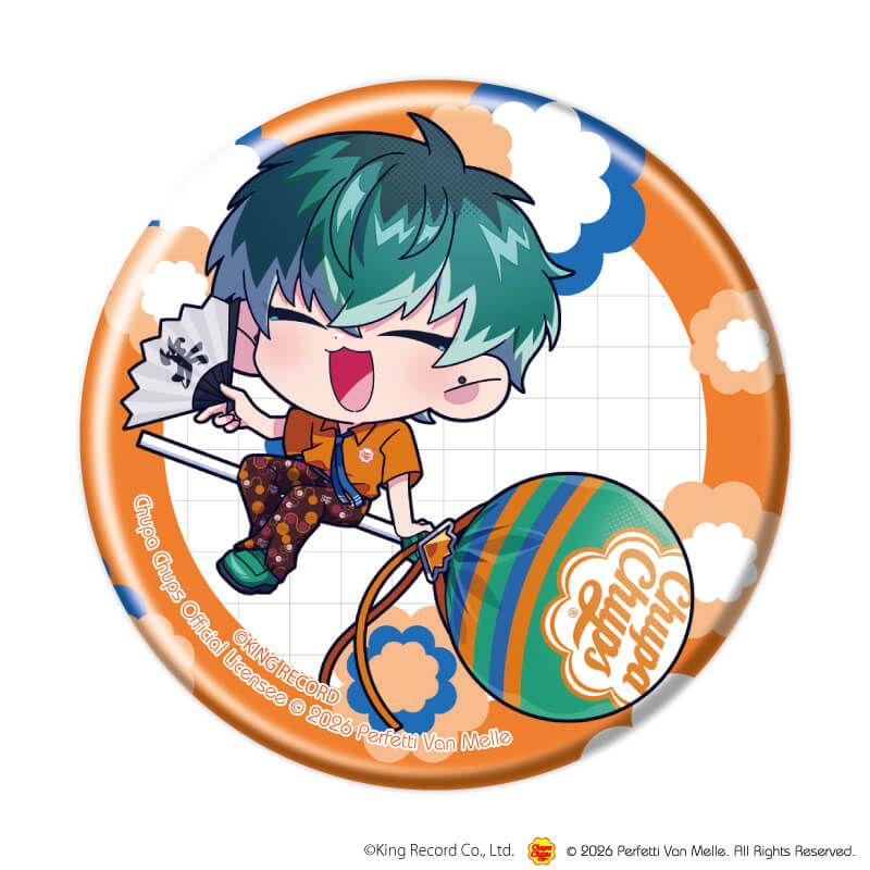 缶バッジ「ヒプノシスマイク-Division Rap Battle-×チュッパチャプス」02/コンプリートセット(全9種)(ミニキャライラスト)