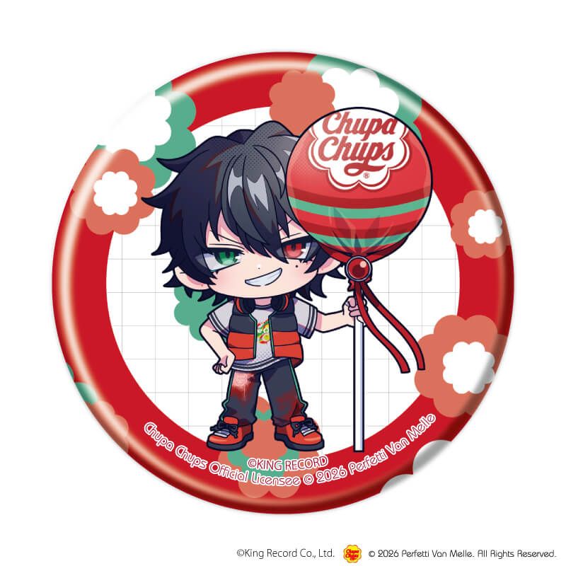 缶バッジ「ヒプノシスマイク-Division Rap Battle-×チュッパチャプス」01/コンプリートセット(全9種)(ミニキャライラスト)