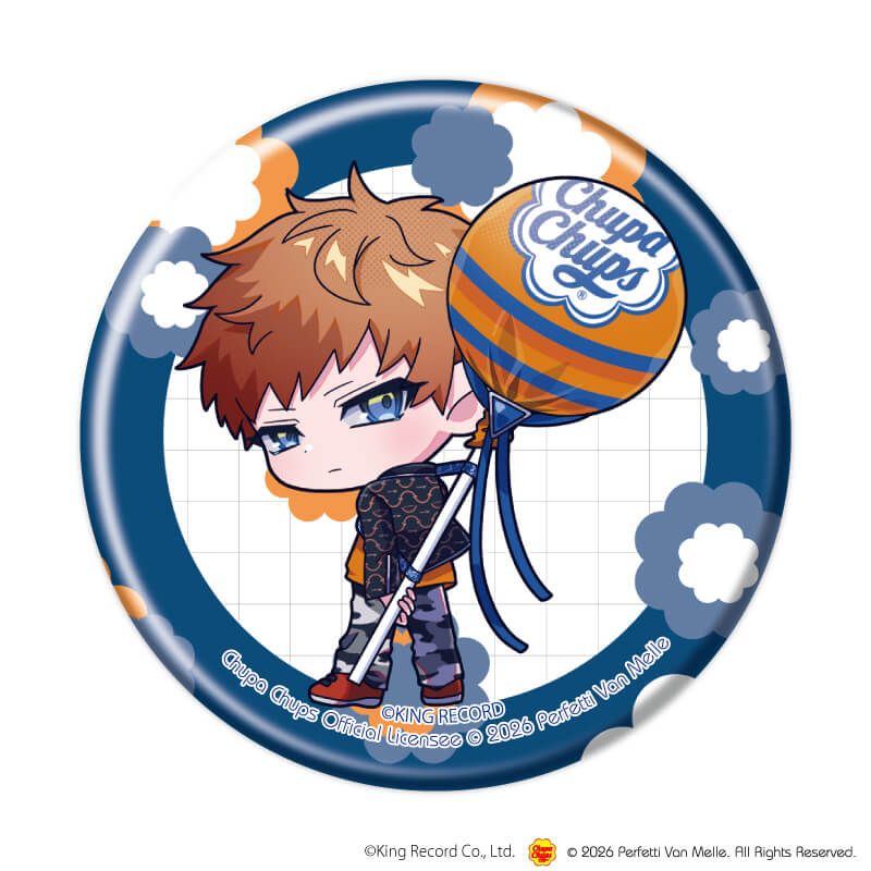 缶バッジ「ヒプノシスマイク-Division Rap Battle-×チュッパチャプス」01/コンプリートセット(全9種)(ミニキャライラスト)