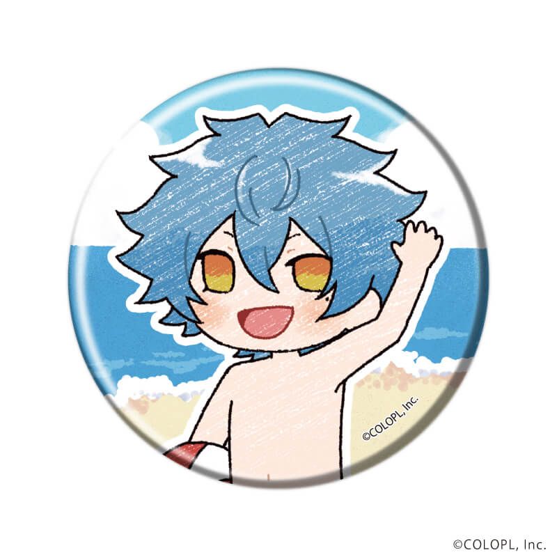 缶バッジ「白猫プロジェクト」17/水着ver. ブラインド(8種)(グラフアートイラスト)