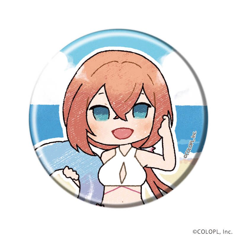 缶バッジ「白猫プロジェクト」17/水着ver. ブラインド(8種)(グラフアートイラスト)