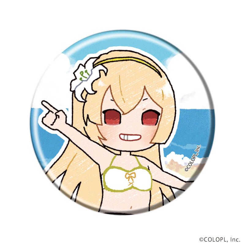 缶バッジ「白猫プロジェクト」17/水着ver. ブラインド(8種)(グラフアートイラスト)