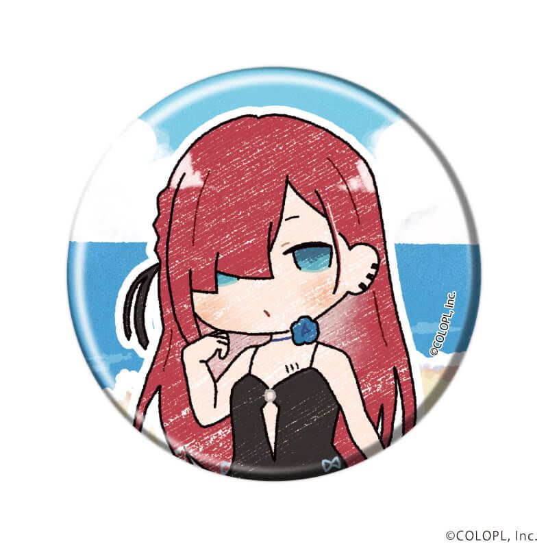 缶バッジ「白猫プロジェクト」17/水着ver. ブラインド(8種)(グラフアートイラスト)