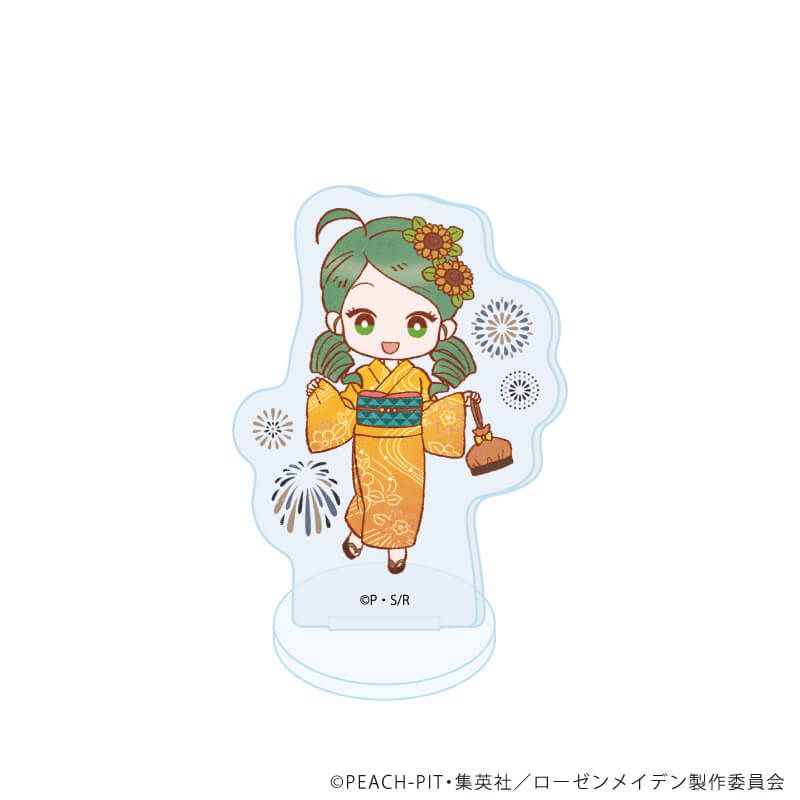 アクリルぷちスタンド「ローゼンメイデン」12/夏祭りver. コンプリートセット(全7種)(レトロアートイラスト)