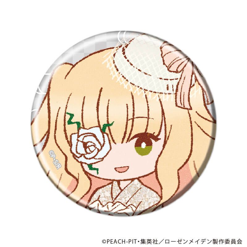 缶バッジ「ローゼンメイデン」15/夏祭りver. コンプリートセット(全7種)(レトロアートイラスト)