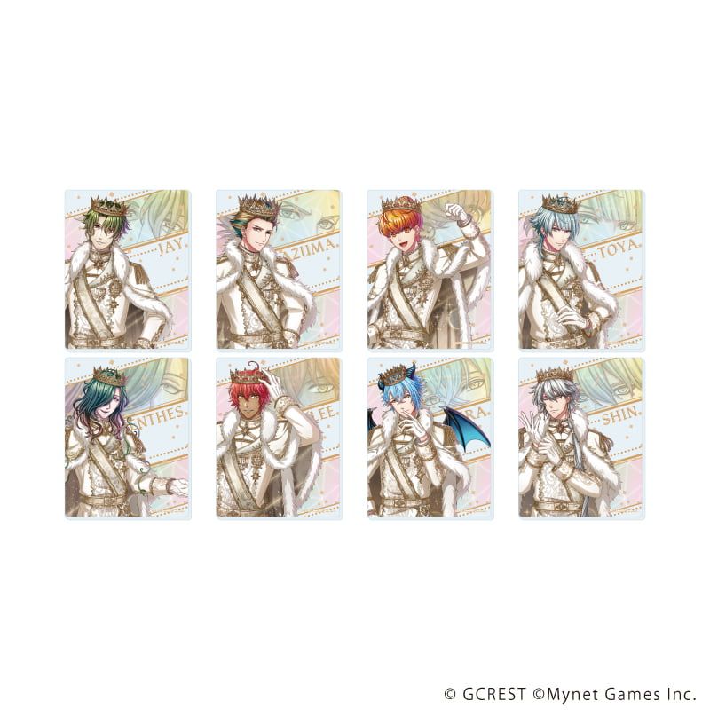 アクリルカード「夢王国と眠れる100人の王子様」21/コンプリートセット(全8種)(公式イラスト)