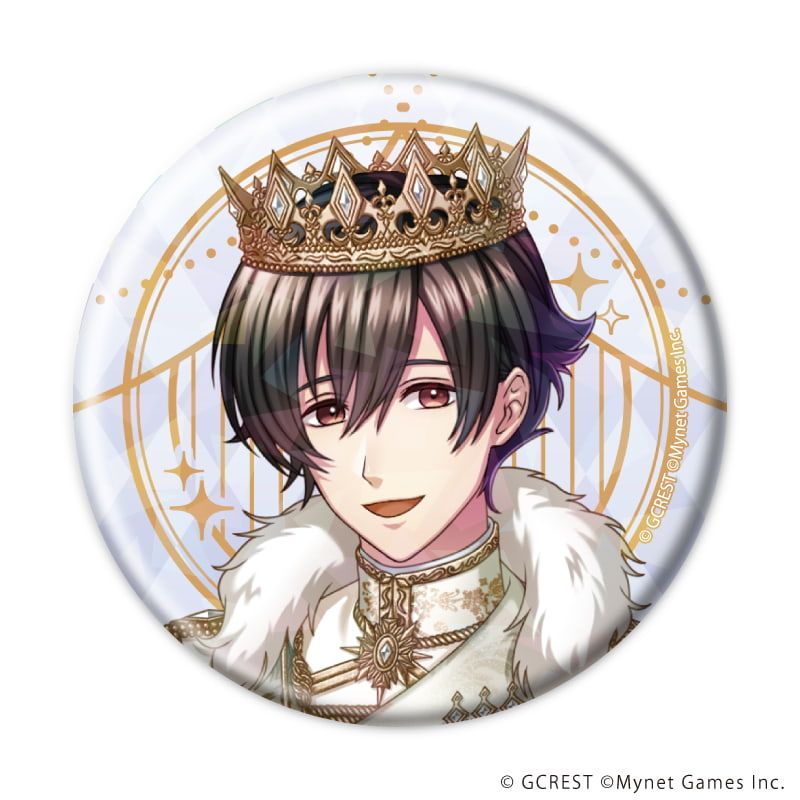 ホログラム缶バッジ(57mm)「夢王国と眠れる100人の王子様」29/コンプリートセット(全8種)(公式イラスト)