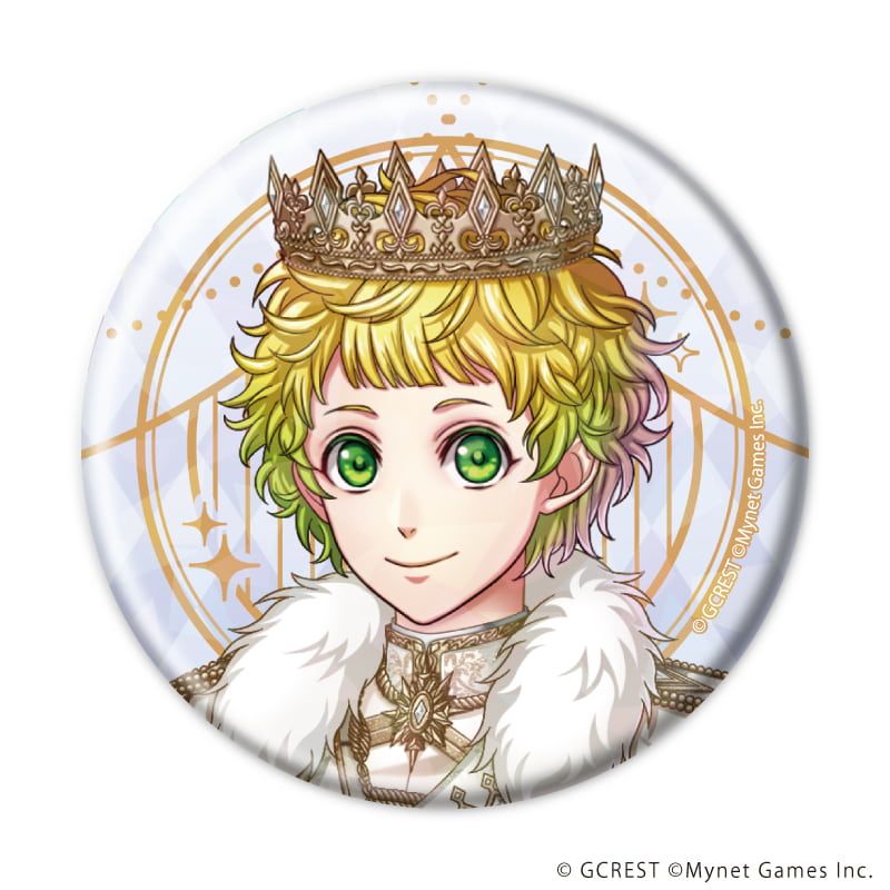 ホログラム缶バッジ(57mm)「夢王国と眠れる100人の王子様」29/コンプリートセット(全8種)(公式イラスト)
