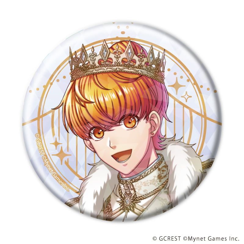 ホログラム缶バッジ(57mm)「夢王国と眠れる100人の王子様」28/コンプリートセット(全8種)(公式イラスト)