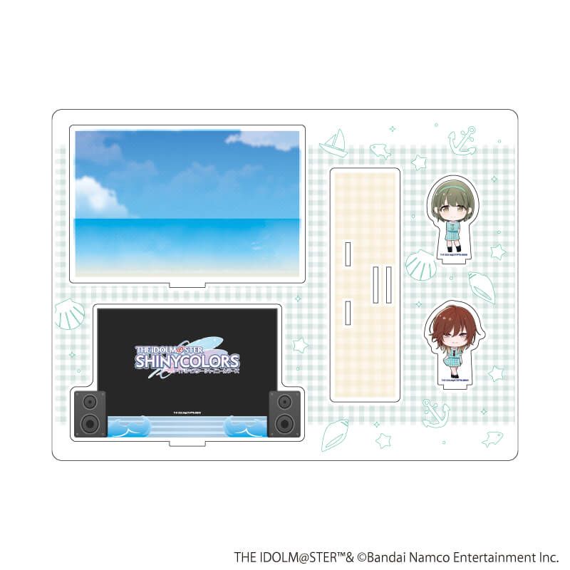 アクリルジオラマ「アイドルマスター シャイニーカラーズ」04/283プロ シーズ セーラー風アイドル衣装ver.(ミニキャライラスト)