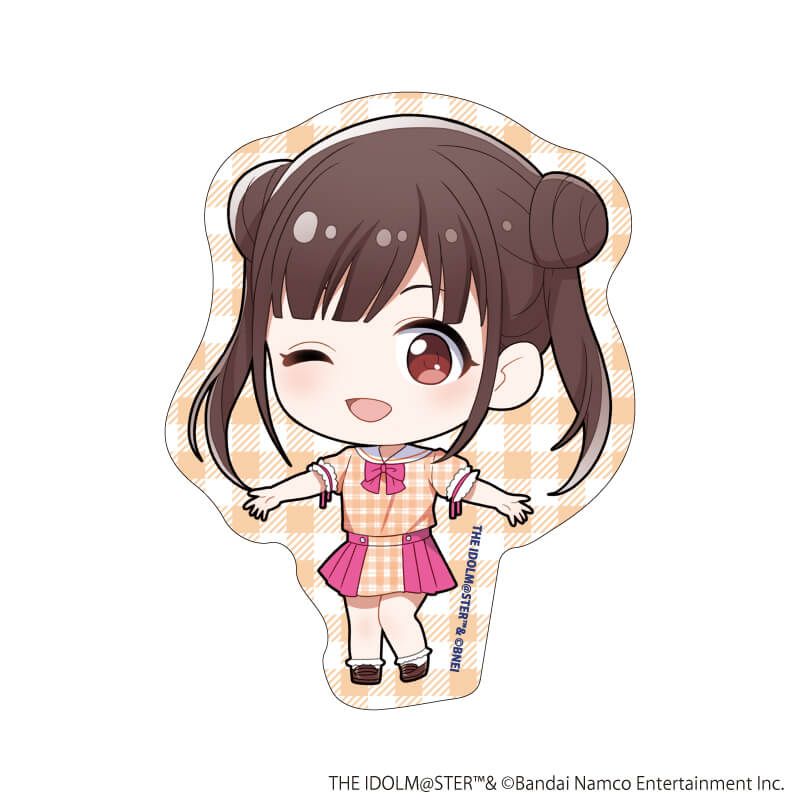 ダイカットステッカー「アイドルマスター シャイニーカラーズ」20/園田智代子 セーラー風アイドル衣装ver.(ミニキャライラスト)