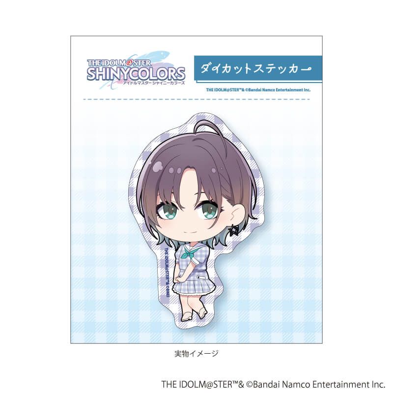 ダイカットステッカー「アイドルマスター シャイニーカラーズ」15/浅倉 透 セーラー風アイドル衣装ver.(ミニキャライラスト)