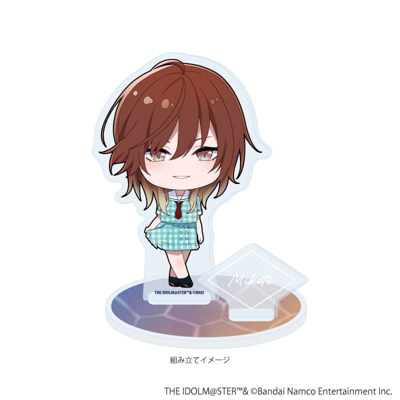 アクリルスタンドプレート「アイドルマスター シャイニーカラーズ」11/緋田美琴 セーラー風アイドル衣装ver.(ミニキャライラスト)