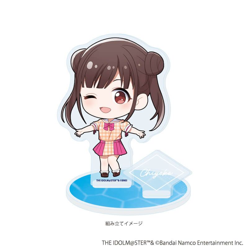 アクリルスタンドプレート「アイドルマスター シャイニーカラーズ」06/園田智代子 セーラー風アイドル衣装ver.(ミニキャライラスト)