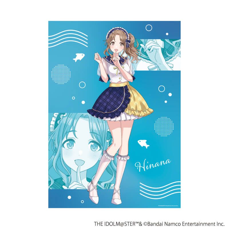 A3クリアポスター「アイドルマスター シャイニーカラーズ」08/市川雛菜 セーラー風アイドル衣装ver.(描き下ろしイラスト)