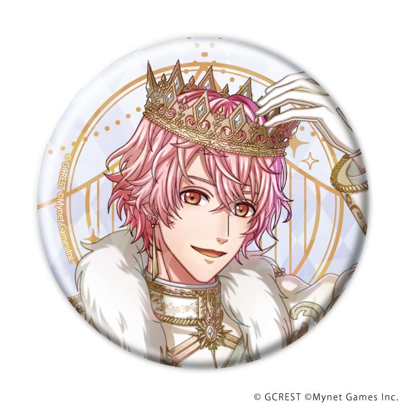 ホログラム缶バッジ(57mm)「夢王国と眠れる100人の王子様」29/ブラインド(8種)(公式イラスト)
