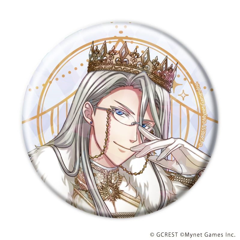 ホログラム缶バッジ(57mm)「夢王国と眠れる100人の王子様」29/ブラインド(8種)(公式イラスト)