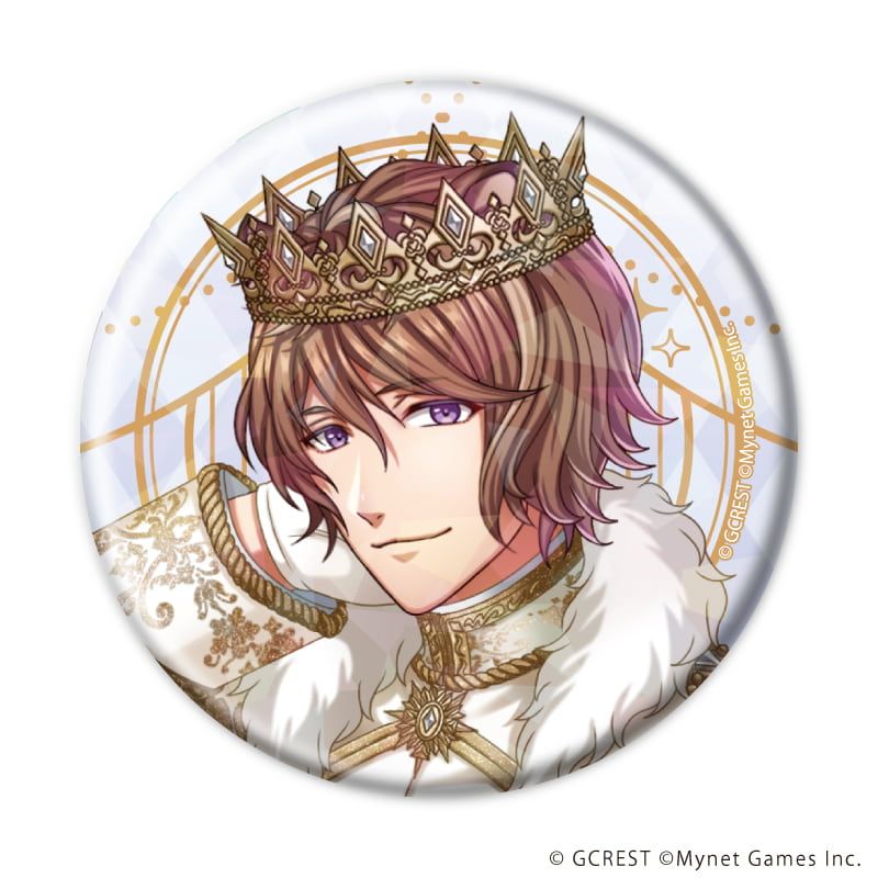 ホログラム缶バッジ(57mm)「夢王国と眠れる100人の王子様」29/ブラインド(8種)(公式イラスト)