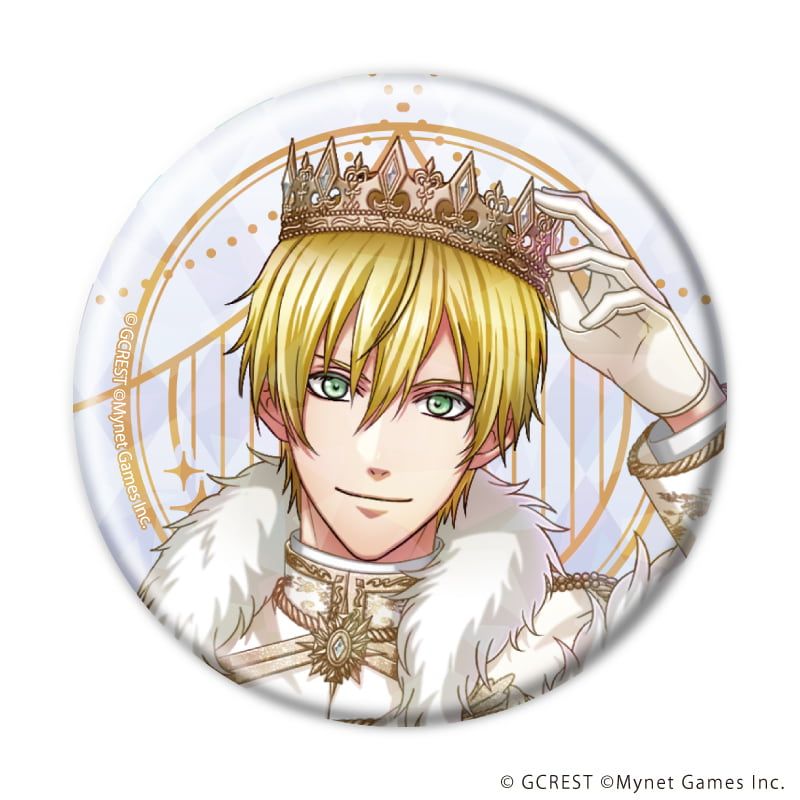 ホログラム缶バッジ(57mm)「夢王国と眠れる100人の王子様」29/ブラインド(8種)(公式イラスト)