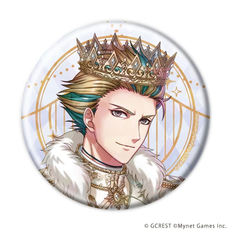 ホログラム缶バッジ(57mm)「夢王国と眠れる100人の王子様」28/ブラインド(8種)(公式イラスト)