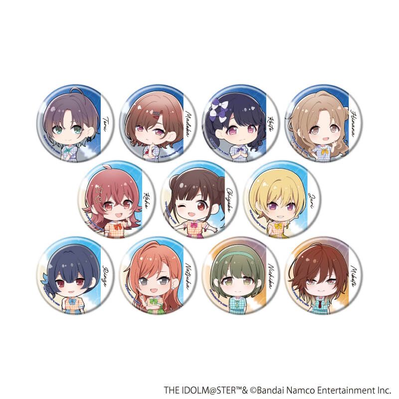 缶バッジ「アイドルマスター シャイニーカラーズ」05/セーラー風アイドル衣装ver. トレーディング(11種)(ミニキャライラスト)
