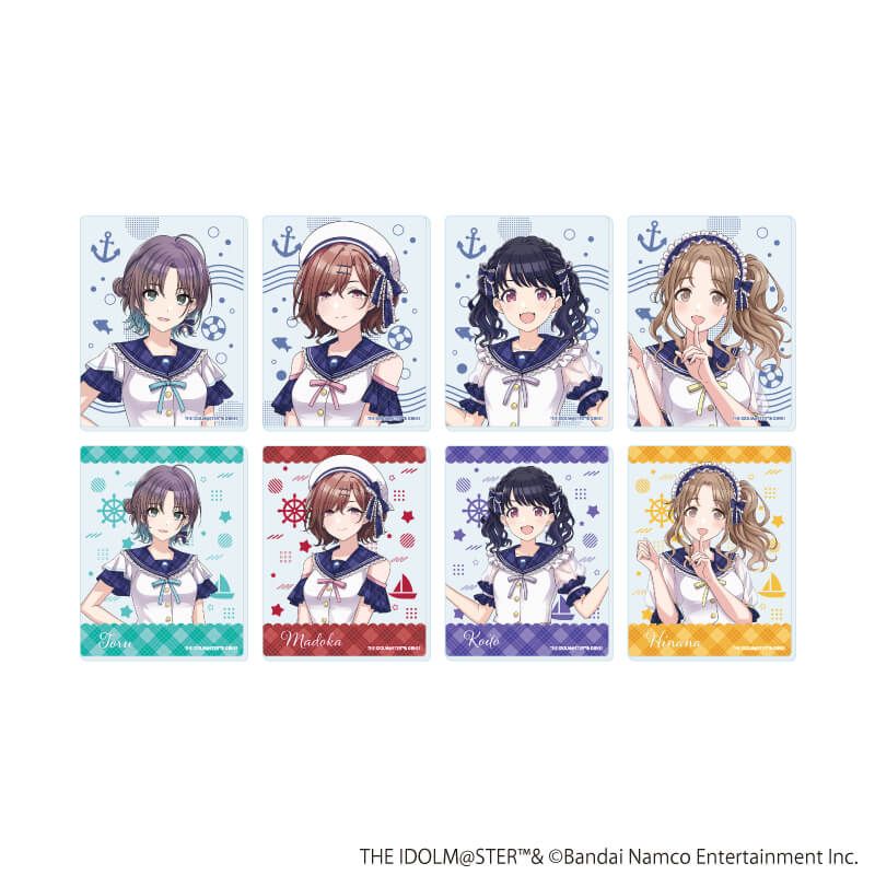 アクリルカード「アイドルマスター シャイニーカラーズ」04/セーラー風アイドル衣装ver. トレーディング(8種)(描き下ろしイラスト)