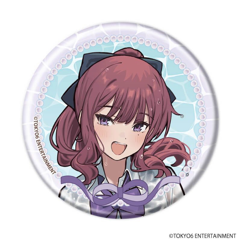 缶バッジ「足立レイ×重音テト×TOKYO6キャラクターズ」01/ブラインド(5種)(描き下ろしイラスト)