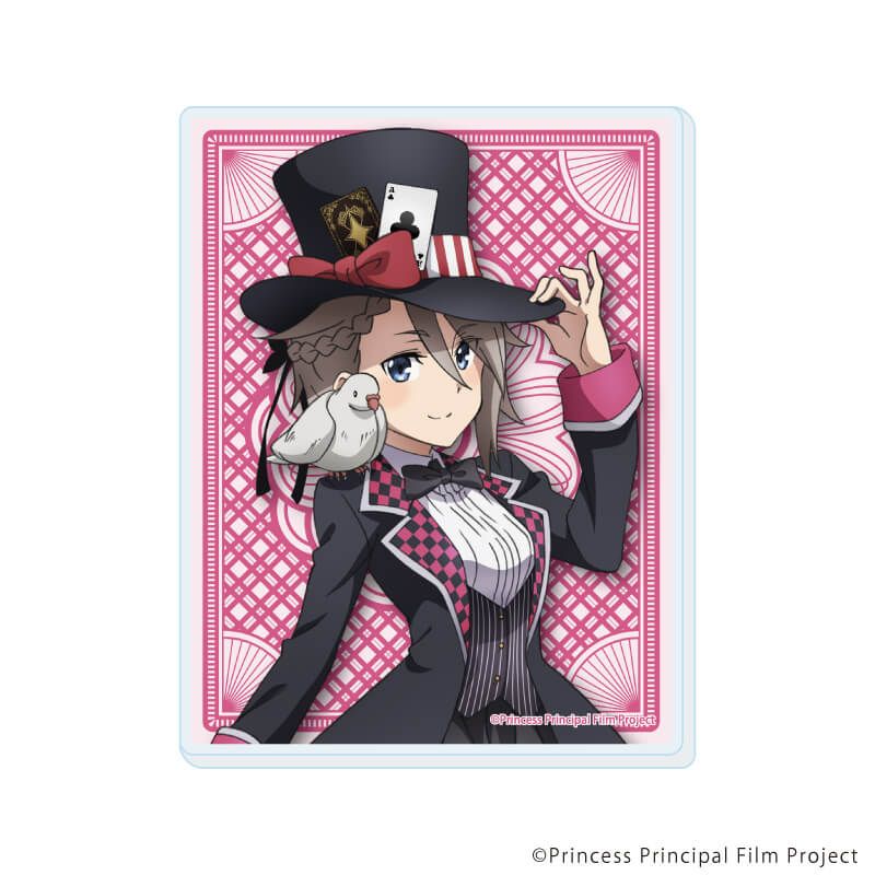 アクリルカード「劇場版第4章『プリンセス・プリンシパル Crown Handler』」04/コンプリートセット(全6種)(描き下ろしイラスト)