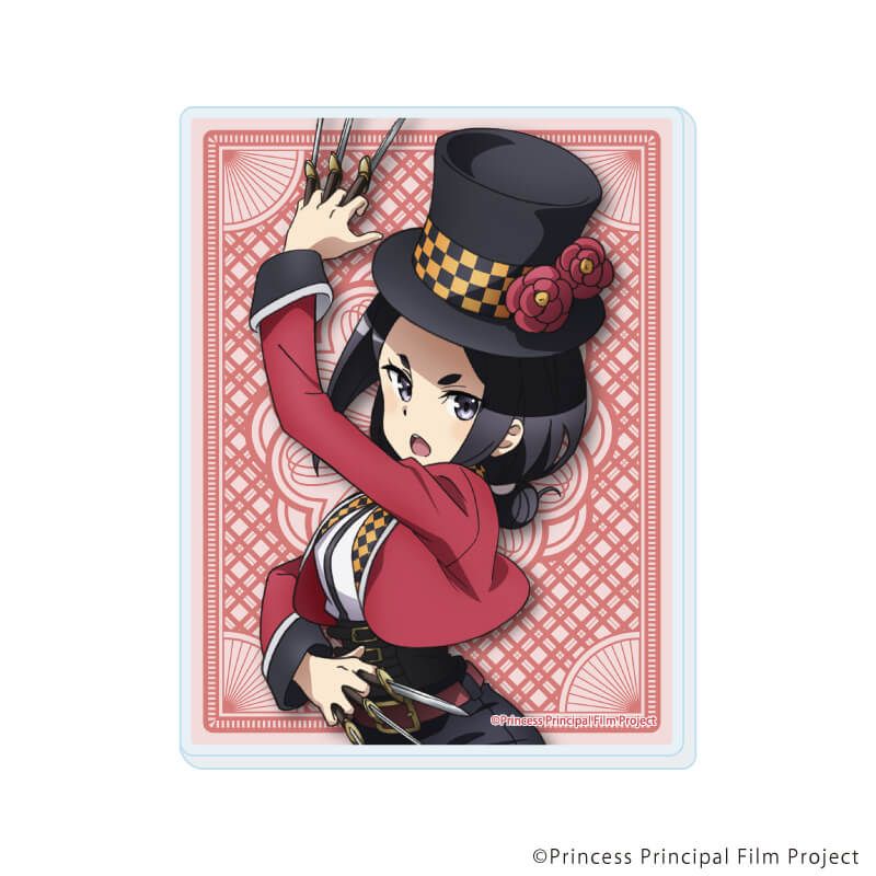 アクリルカード「劇場版第4章『プリンセス・プリンシパル Crown Handler』」04/コンプリートセット(全6種)(描き下ろしイラスト)