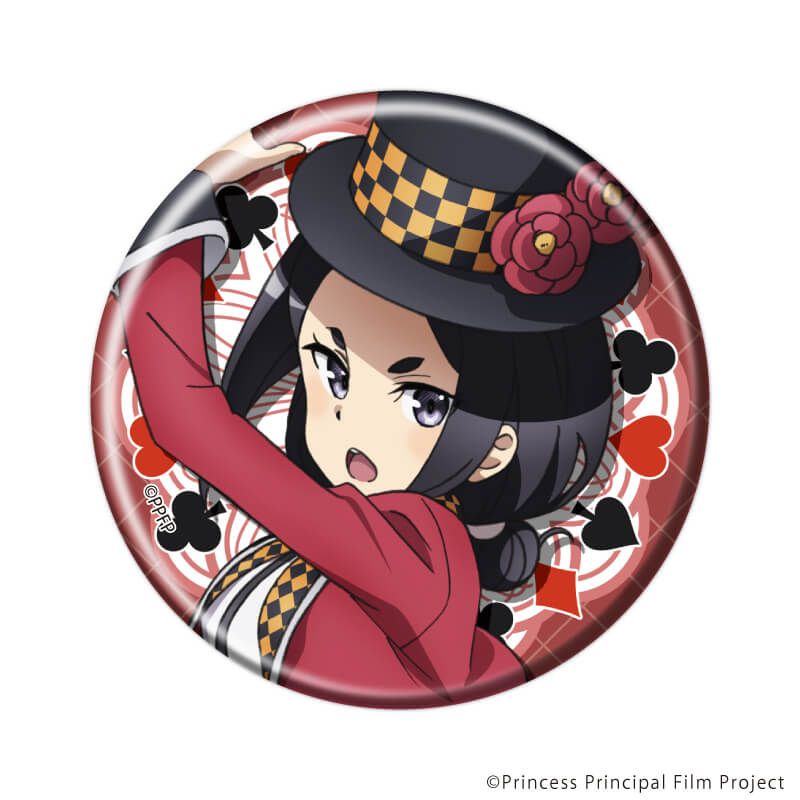 缶バッジ「劇場版第4章『プリンセス・プリンシパル Crown Handler』」04/コンプリートセット(全6種)(描き下ろしイラスト)