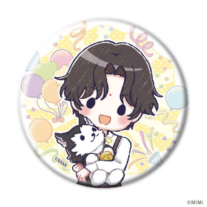 缶バッジ「大河幻想ラジオドラマ「魔道祖師」」04/デートver. コンプリートセット(全8種)(グラフアートイラスト)