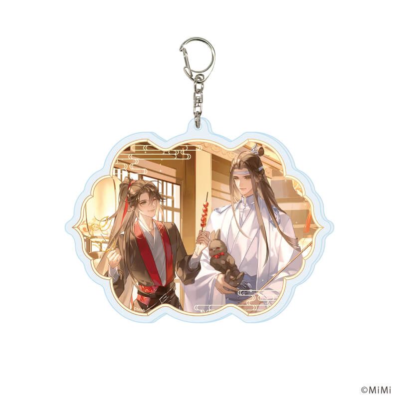 デカアクリルキーホルダー「大河幻想ラジオドラマ「魔道祖師」」02/魏無羨&藍忘機(原作) デートver.(描き下ろしイラスト)