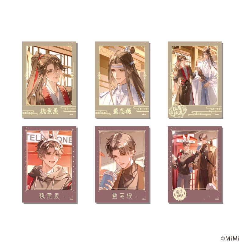 ミニフォト「大河幻想ラジオドラマ「魔道祖師」」01/デートver. コンプリートセット（全6種)(描き下ろしイラスト)