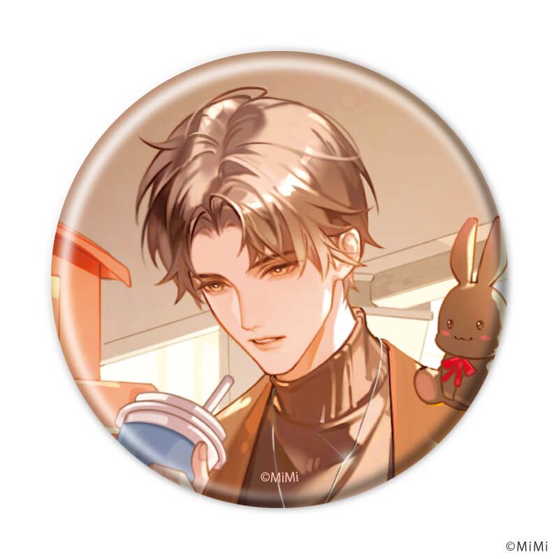 缶バッジ「大河幻想ラジオドラマ「魔道祖師」」03/デートver. コンプリートセット（全6種)(描き下ろしイラスト)