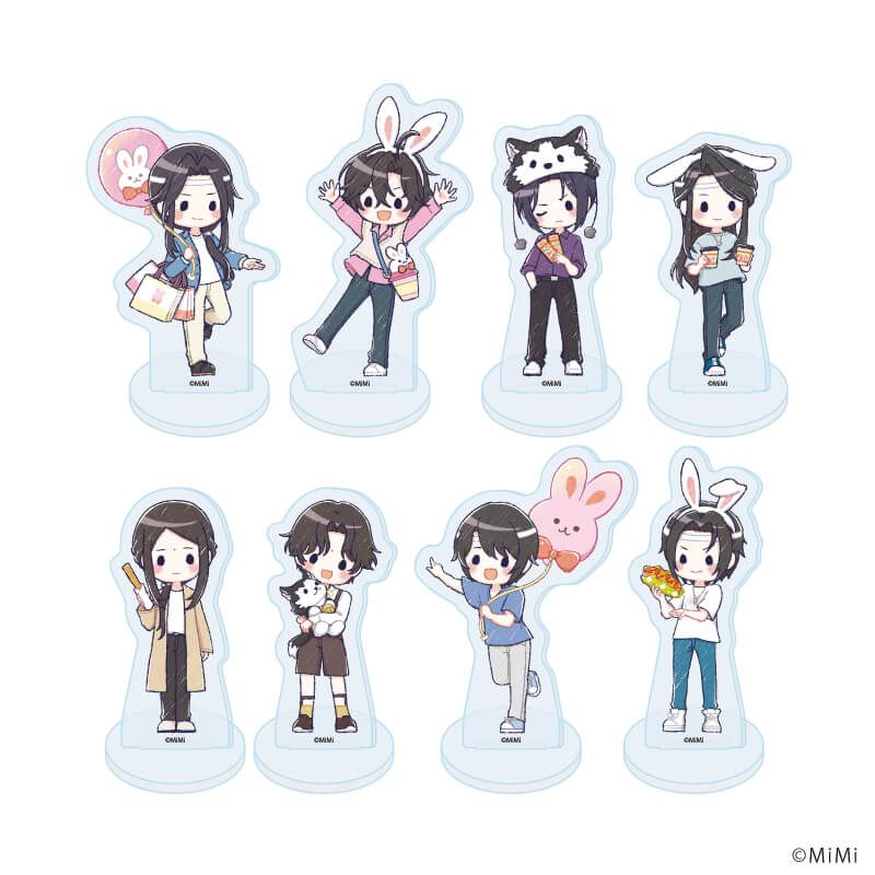 アクリルぷちスタンド「大河幻想ラジオドラマ「魔道祖師」」02/デートver. ブラインド(8種)(グラフアートイラスト)