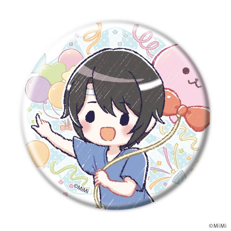 缶バッジ「大河幻想ラジオドラマ「魔道祖師」」04/デートver. ブラインド(8種)(グラフアートイラスト)