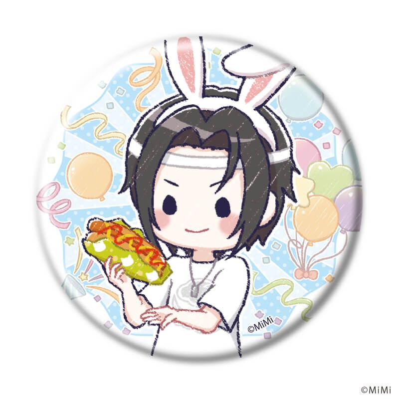 缶バッジ「大河幻想ラジオドラマ「魔道祖師」」04/デートver. ブラインド(8種)(グラフアートイラスト)