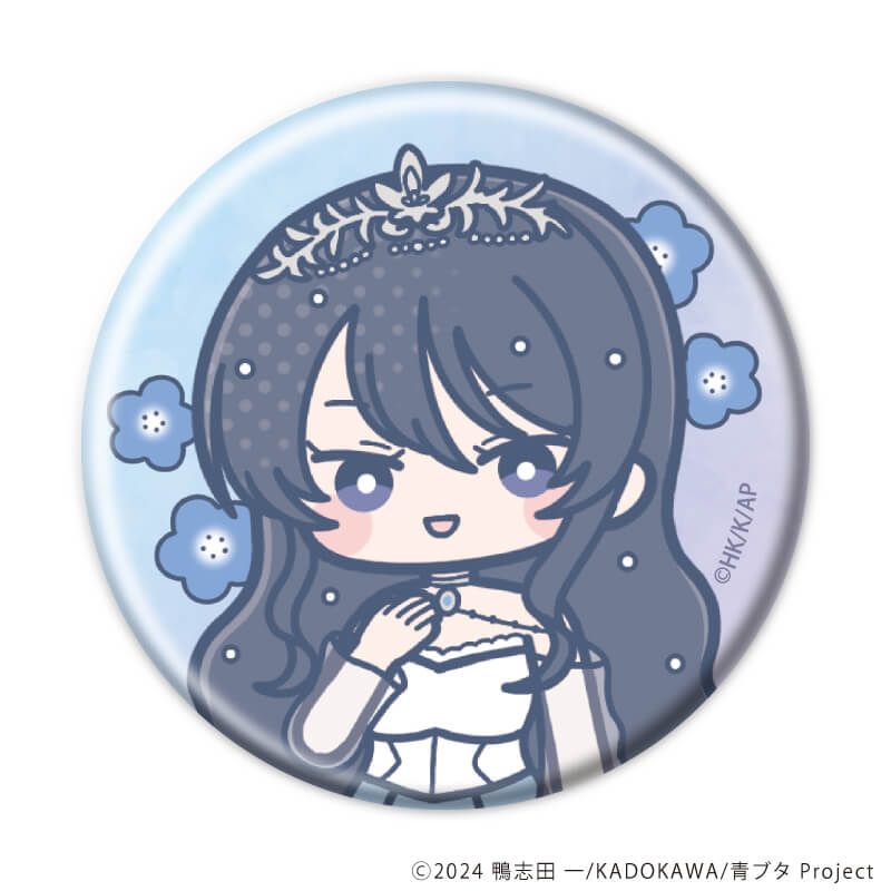 缶バッジ「『青春ブタ野郎』シリーズ」05/フラワードレスver. コンプリートセット(全6種)(POP Artイラスト)