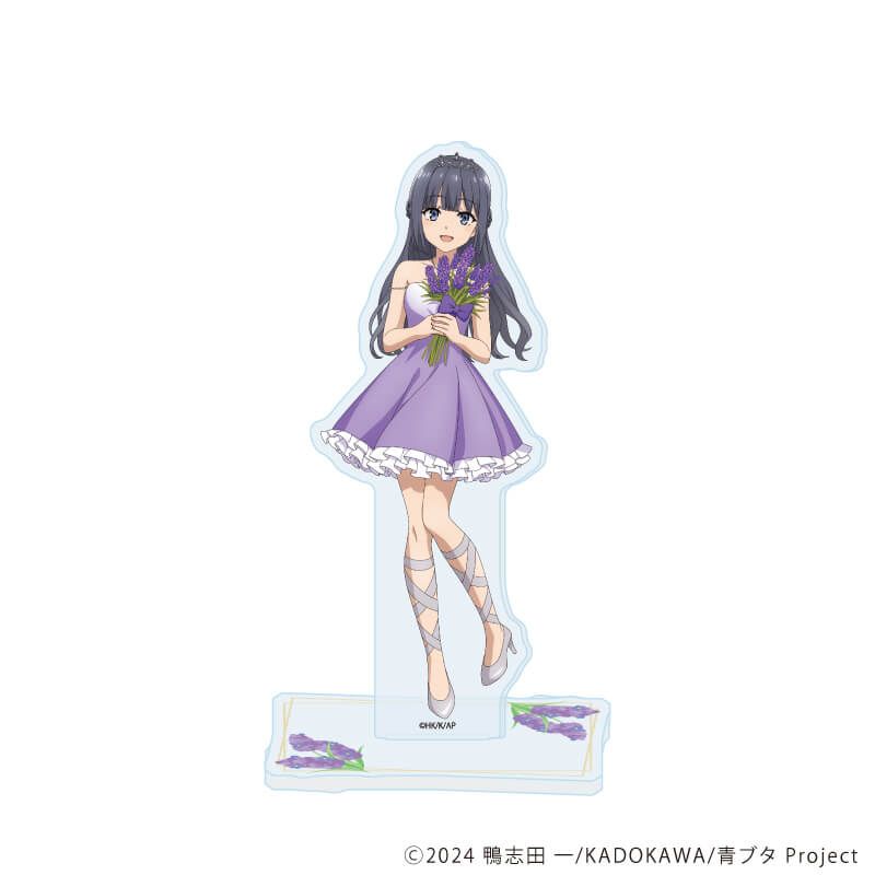 アクリルスタンド「『青春ブタ野郎』シリーズ」11/牧之原翔子 フラワードレスver.(描き下ろしイラスト)