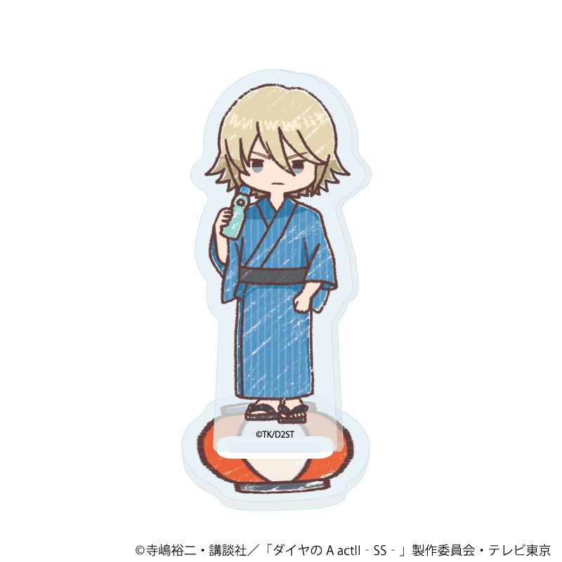 アクリルぷちスタンド「TVアニメ『ダイヤのA actⅡ -Second Season-』」05/花火大会ver. コンプリートセット(全8種)(グラフアートイラスト)