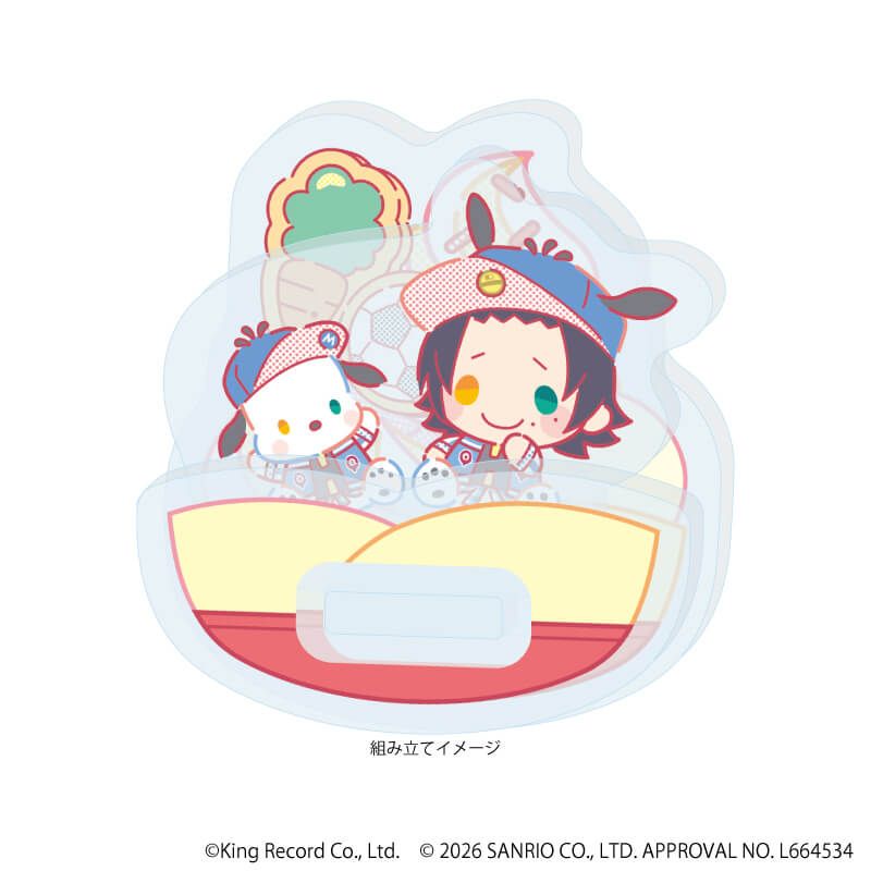 ゆらゆらアクリルスタンド「ヒプノシスマイク SANRIO NAKAYOKU EDIT