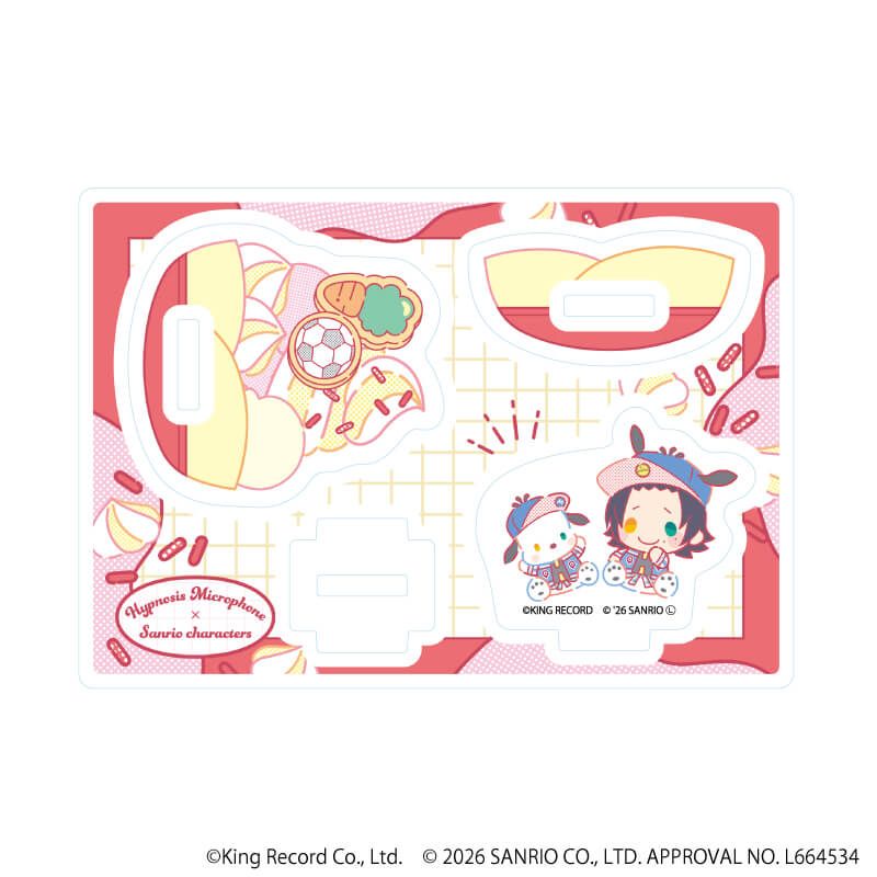 ゆらゆらアクリルスタンド「ヒプノシスマイク SANRIO NAKAYOKU EDIT