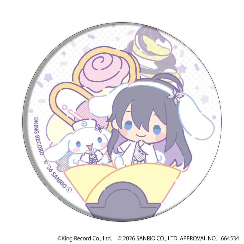 缶バッジ「ヒプノシスマイク SANRIO NAKAYOKU EDIT」04/コンプリートセット(全9種)(コラボイラスト)
