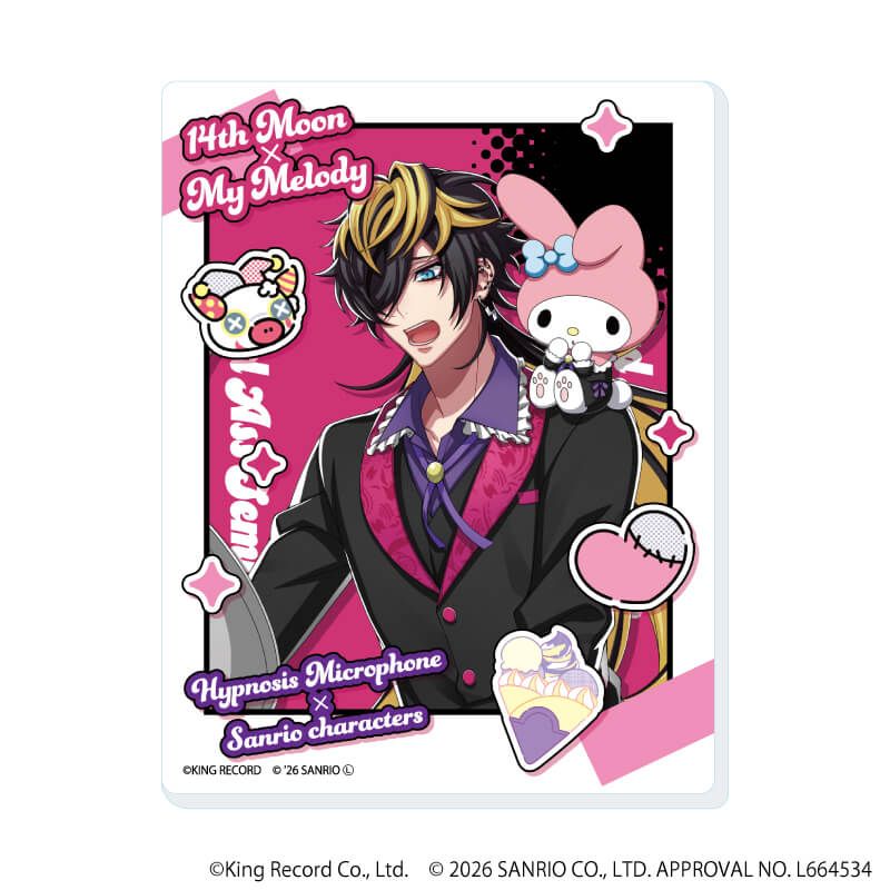 アクリルカード「ヒプノシスマイク SANRIO NAKAYOKU EDIT」04/コンプリートセット(全9種)(コラボイラスト)
