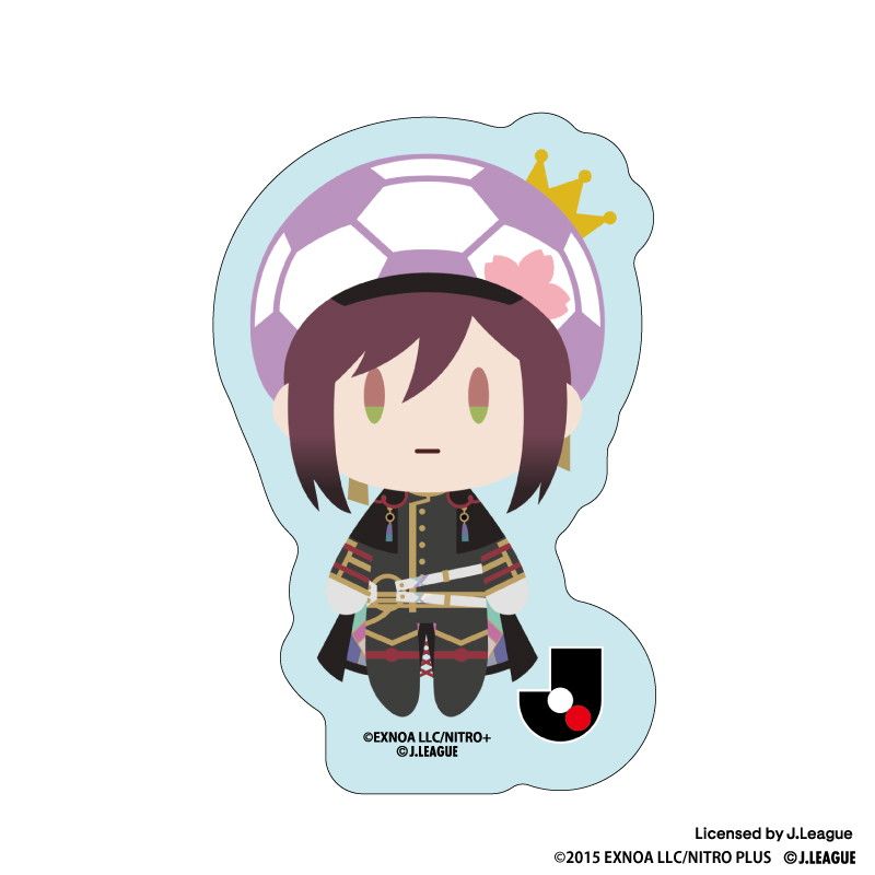 刀剣乱舞 出陣！Jリーグ応援本丸 御伴散歩 ぼーる装備 ダイカットマグネット Vol.13 ブラインド(9種)