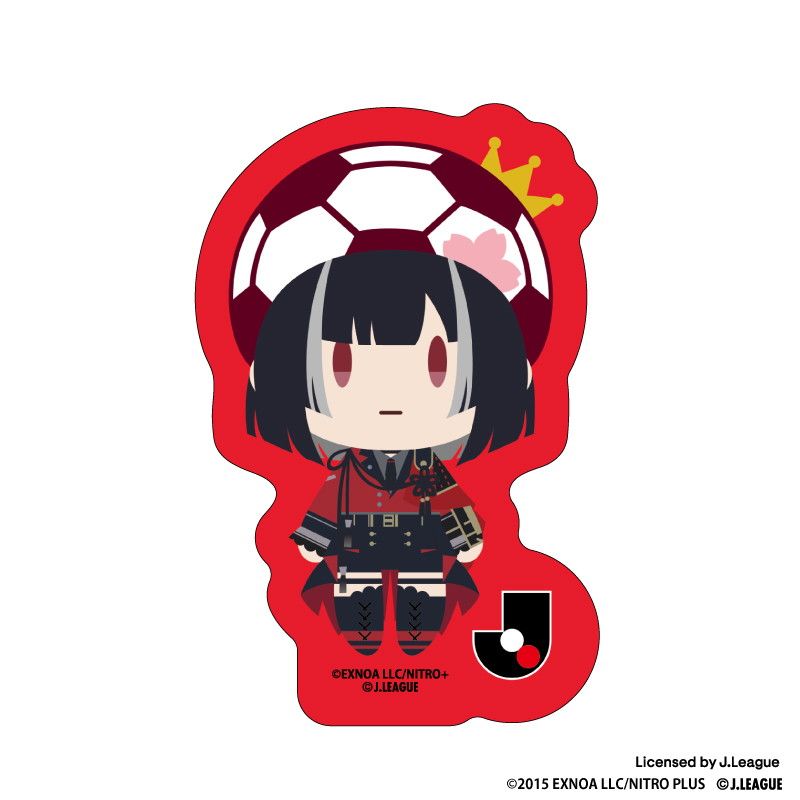 刀剣乱舞 出陣！Jリーグ応援本丸 御伴散歩 ぼーる装備 ダイカットマグネット Vol.12 ブラインド(9種)
